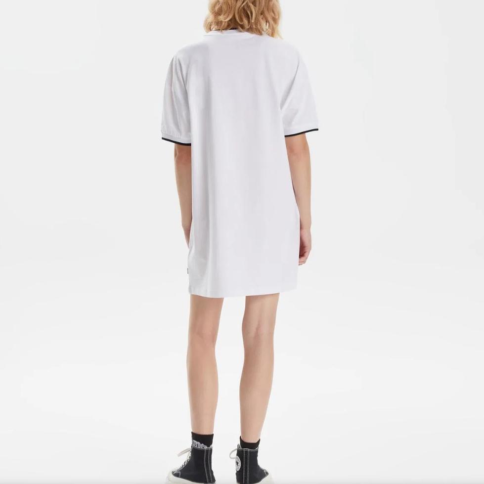 Converse Short Sleeved Dress Women's White 10024783-A02