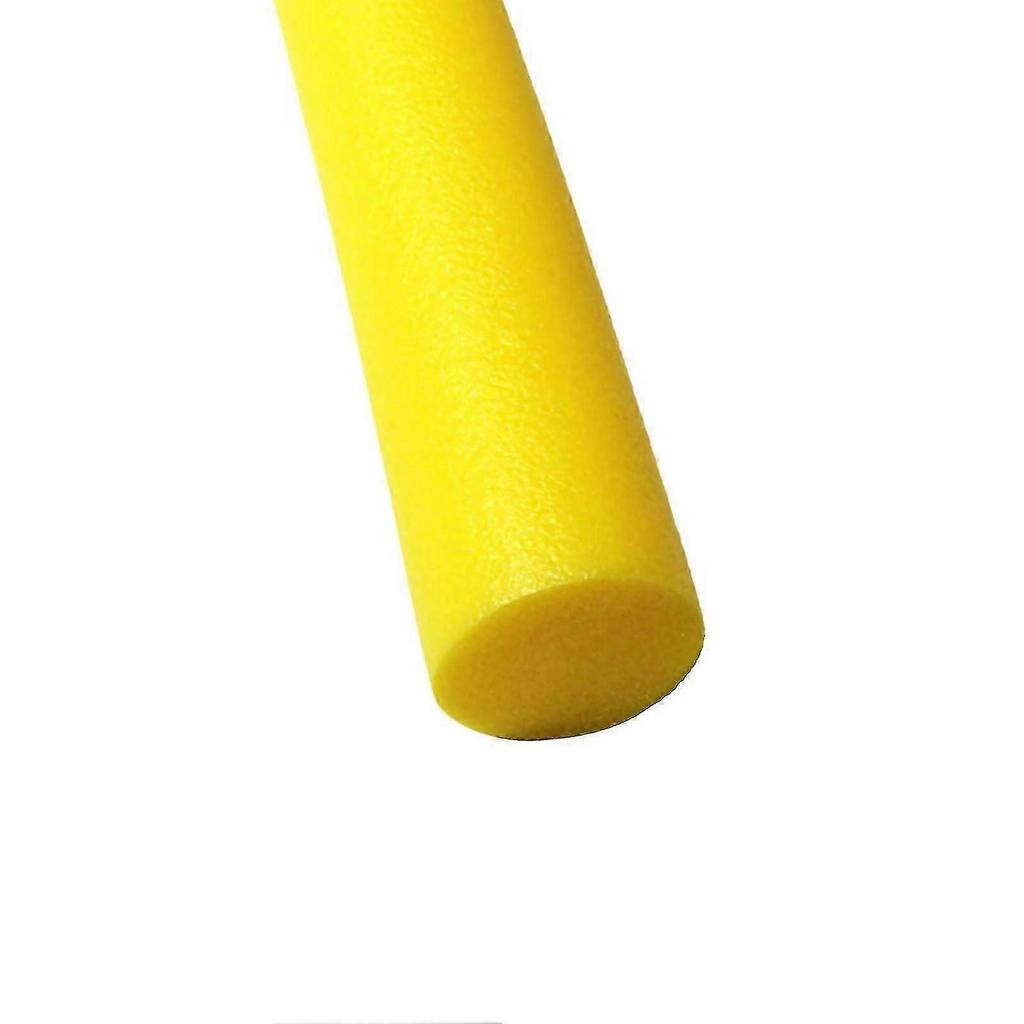 Yellow EPE 7cm Swimming Pool Foam Stick - Environmentally Friendly Floating Round Stick for Children and Adults