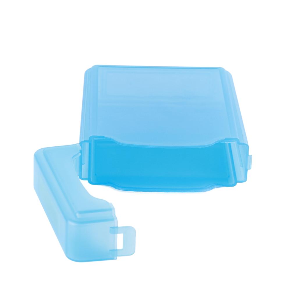 3.5" Pevné pouzdro HDD SSD Antistatický box na uložení disku Nárazuvzdorný Prachotěsný Protiskluzový Modrý (Ne