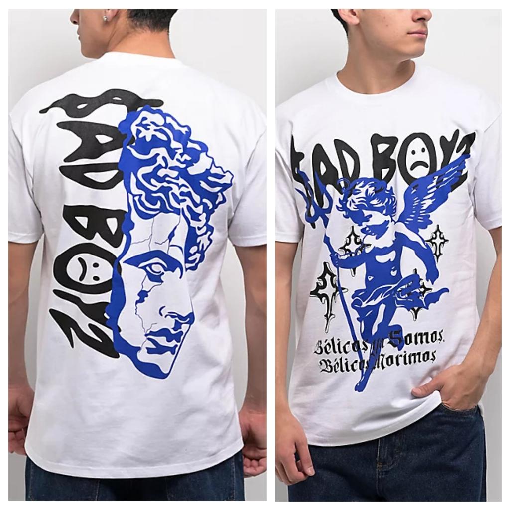 BOYZ By Junior H Praying Angel TShirt 100 Cotton Graphic Tee Unisex Women Summer Streetwear Top