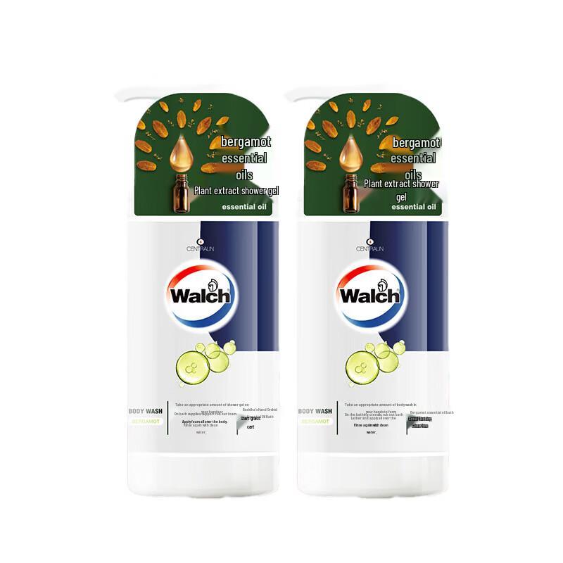 Walch Bergamot Essential Oil Shower Gel