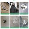 Outdoor Balcony Bathroom Supplies Floor Strainer Rain Pipe Cap Floor Drain Drainage Stopper Plug