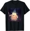 Wizard Cat Weird Funny Halloween Cat Meme T-Shirt
