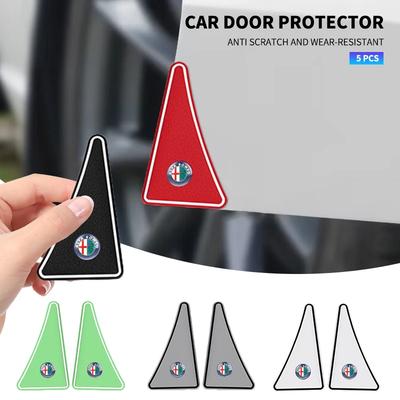 2pcs Car Door Corner Covers Anti-collision Protector Stickers For GT 147 159 156 166 Giulietta Tonale Volante 8C