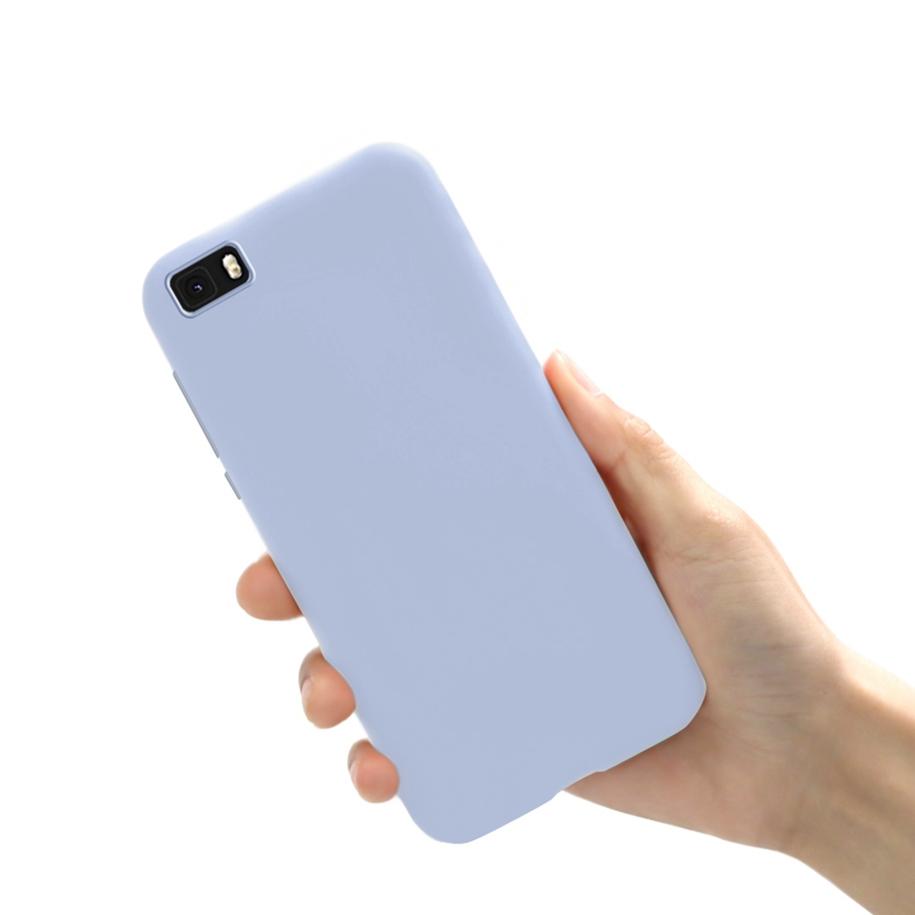 Für Huawei P8 Lite Hülle Abdeckung Huawei P8 Lite P8Lite 2015 Matte Hüllen Fundas Silikonhülle Für Huawei P8 Lite ALE-L21 5.0" Coque