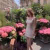 French Pure Desire Sweet Small White Suspender Dress Female Summer Gentle Waist Beautiful Fairy Lace Short Skirt