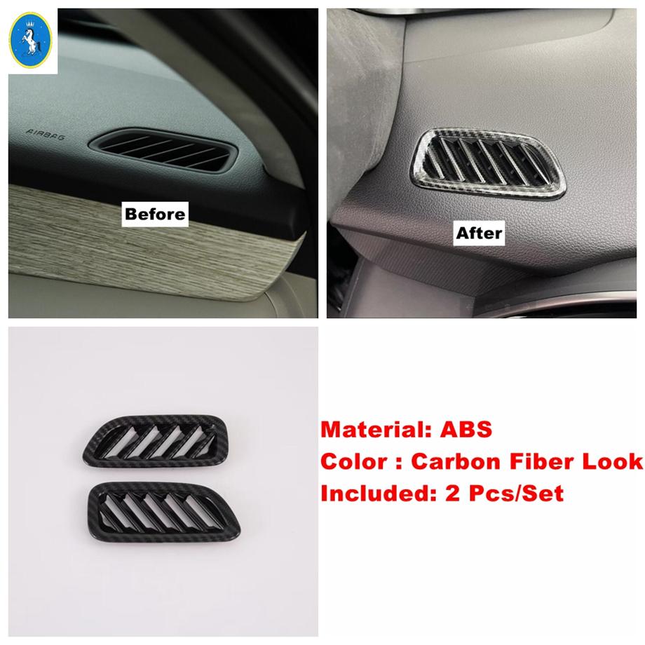 ABS Auto Dashboard Air Outlet Vent / Glass Lift / Electrical Hand Brake Lights Panel Cover Trim For Hyundai Palisade -