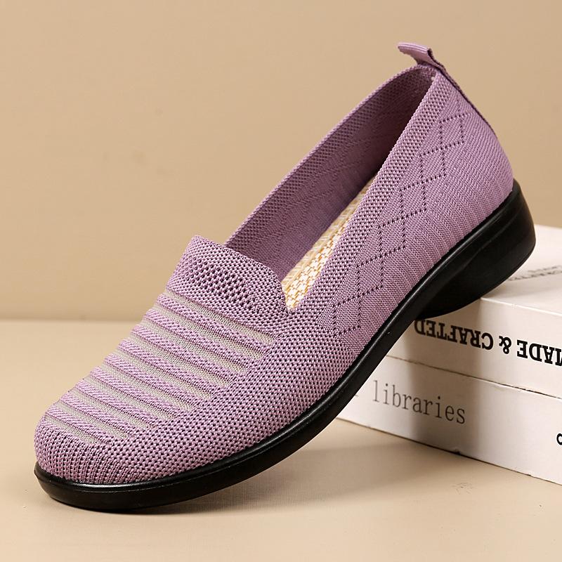 Cloth Shoes One Pedal Mesh Breathable Fashion Lightweight Soft Sole Heightening Shoes Children