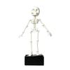 Movable Joints Aquarium Ornament Bubble Driven Glow Dark Fish Tank Decoration 3D Printed Articulated Bone Luminous Skeleton