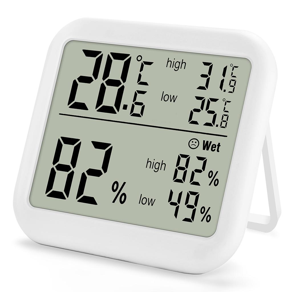 Wireless Temperature and Humidity Gauge Monitor Indoor Thermometer with Humidity