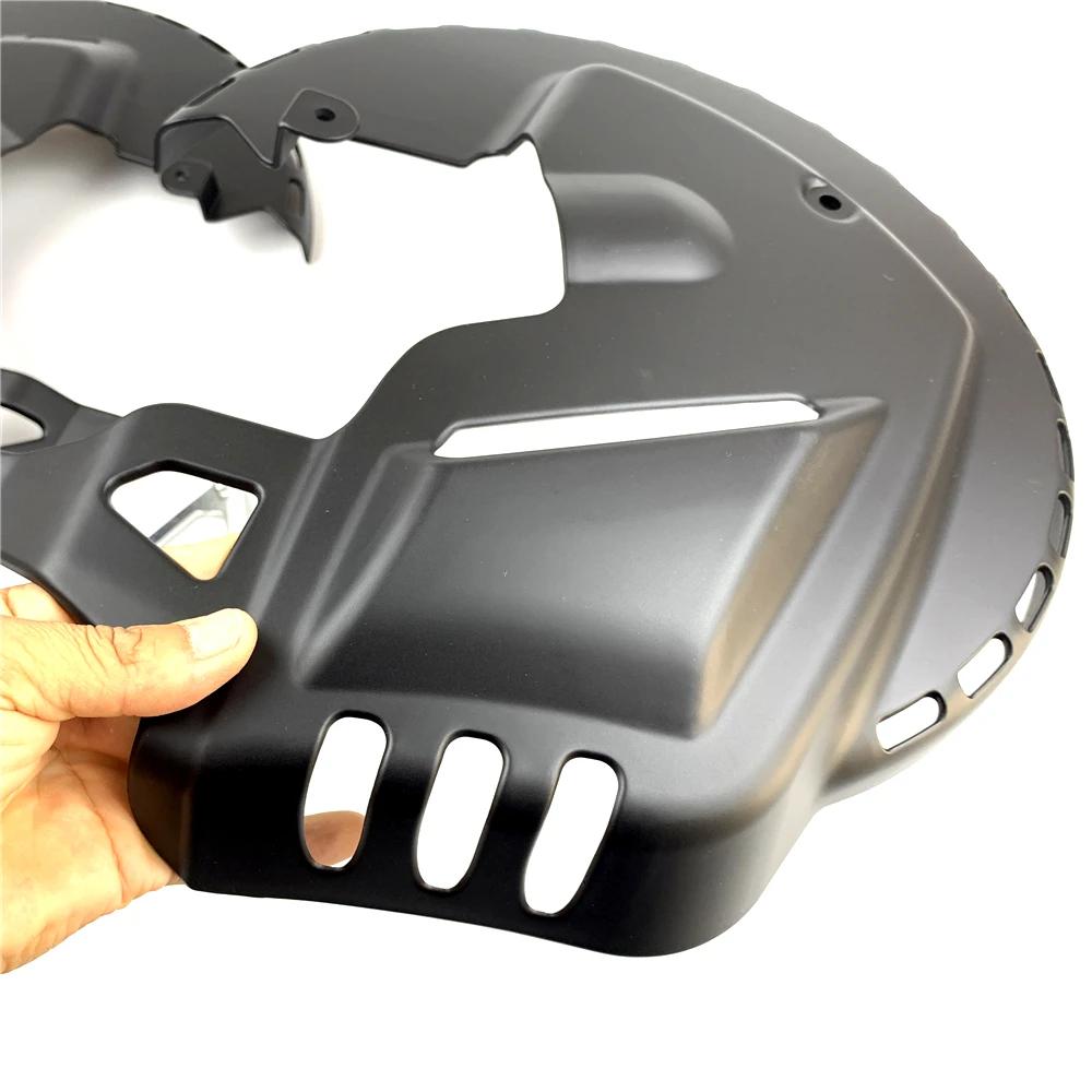 Matt Black For Honda GOLDWING GL1800 Brake Disc Rotor Covers LED 2001-2014 For HONDA F6B 2013 2014 2015
