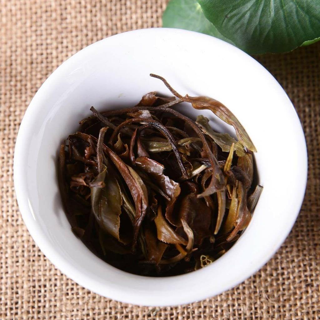 357g Pu'er Tea Cake Raw Pu Erh Tea Moonlight White Yueguangbai Beauty Green Tea