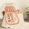 Colorful Retro Herringbone Pattern Blanket Soft Throw Blanket for Home Bedroom Bed Sofa Picnic Travel Office Cover Blanket Gift