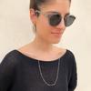 1Pc Women Gold Eyeglass Chains Sunglasses Reading Beaded Eyewears Cord Neck Rope