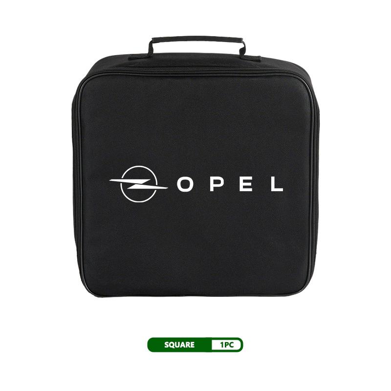Car Jumper Cable Bag EV Charger Oxford Rechargeable Guns Storage For Opel Meriva Mokka Grandland Vectra Zafira Vivaro Antara BX8
