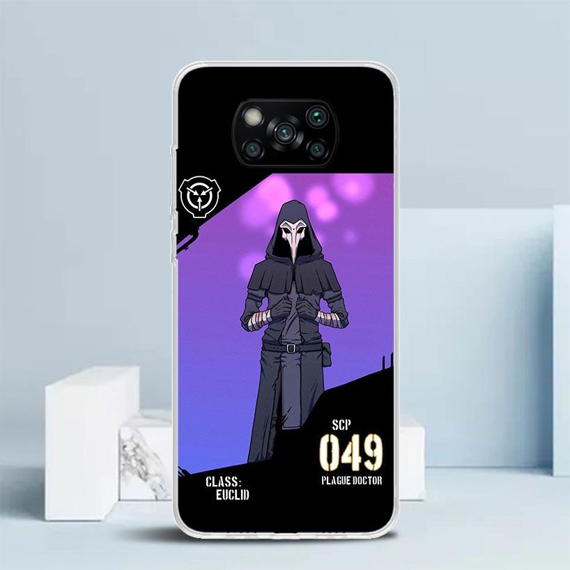 SCP Special Containment 173 Soft Cover for Xiaomi Poco F7 Ultra X7 X6 X5 Pro M7 Phone Case Redmi 15 15C 13 13C 12 12C 10 10C Pri