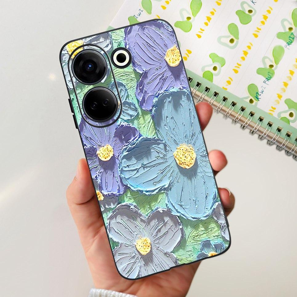 

For Tecno Camon 20 Pro 4G 5G Case Cute Cat Cartoon Love Heart Liquid Silicone Shell For Tecno Camon 20 Premier Camon20 4G Funda Camon 20 Premier
