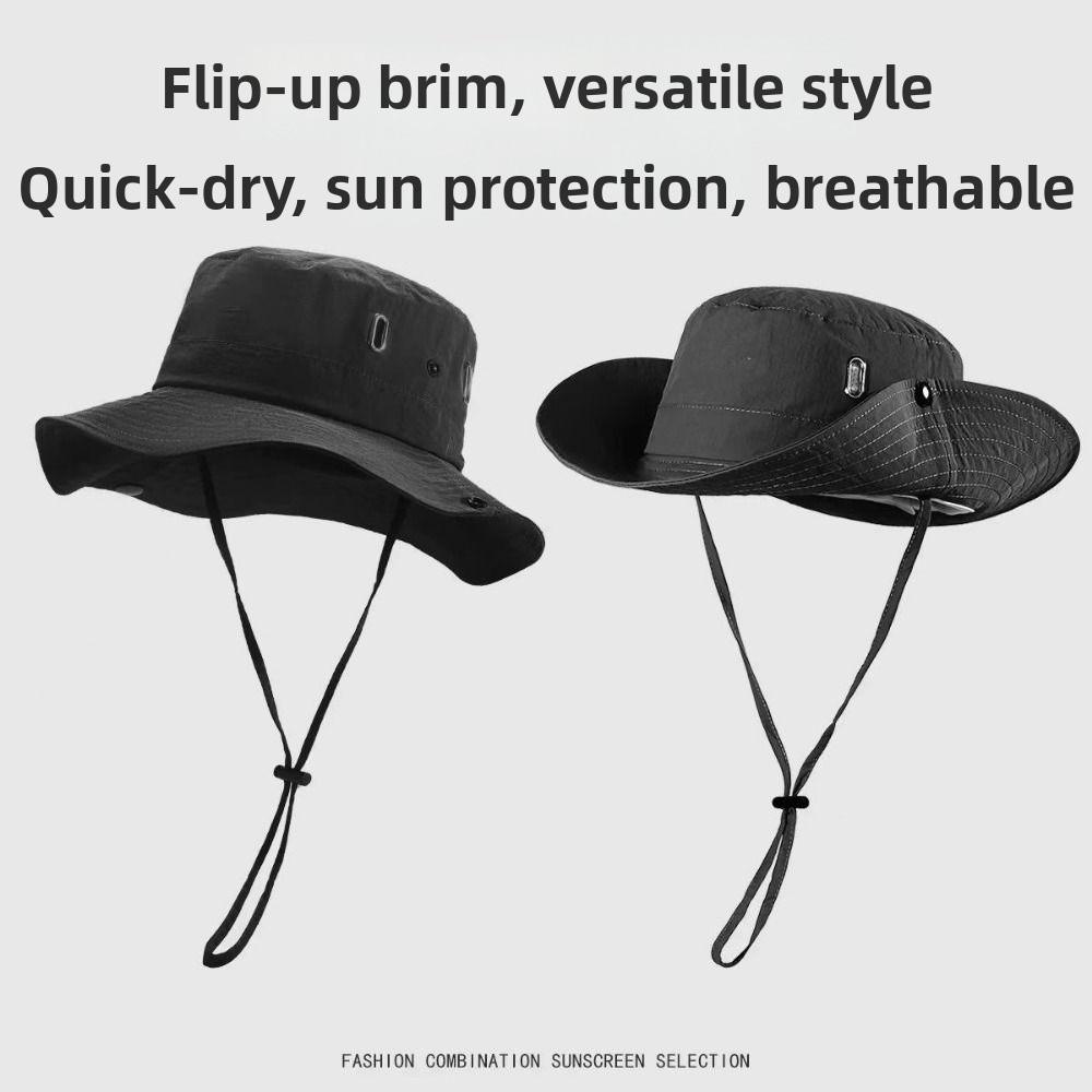 Breathable Full Face Mask Quick Dry Fishing Cap Unisex Design Fisherman Hat  Men
