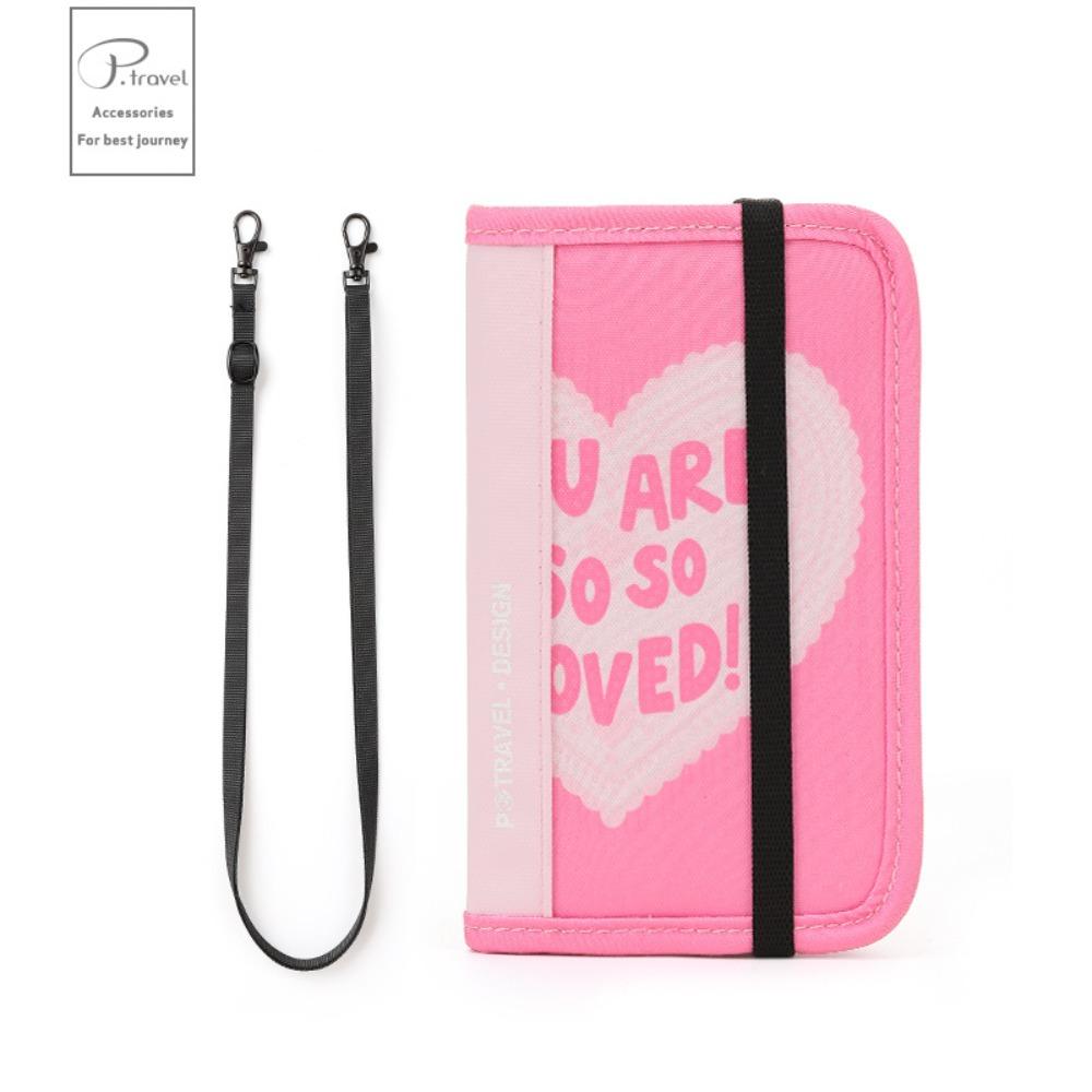 

Card Holder Nylon Passport Bag Purse Storage Card Bag Certificate Storage Bag Travel Accessories Style 2