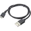 USB A To Micro USB B 2.0 Data Cable - AKYGA - AK-USB-05 - 60 Cm - High Speed - Black