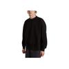 Vans OTW Series SS24 Solid Color Crew Neck Pullover Long Sleeve Sweatshirt Unisex Sweatshirt Black VN000GBWBLK