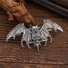 Viking Retro Gothic Bat Skull Hair Clip - Norwegian Style Party Accessory