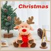 Weihnachten Kleines Reh Plüschtier, Niedliche Cartoon Elch Puppe Figur