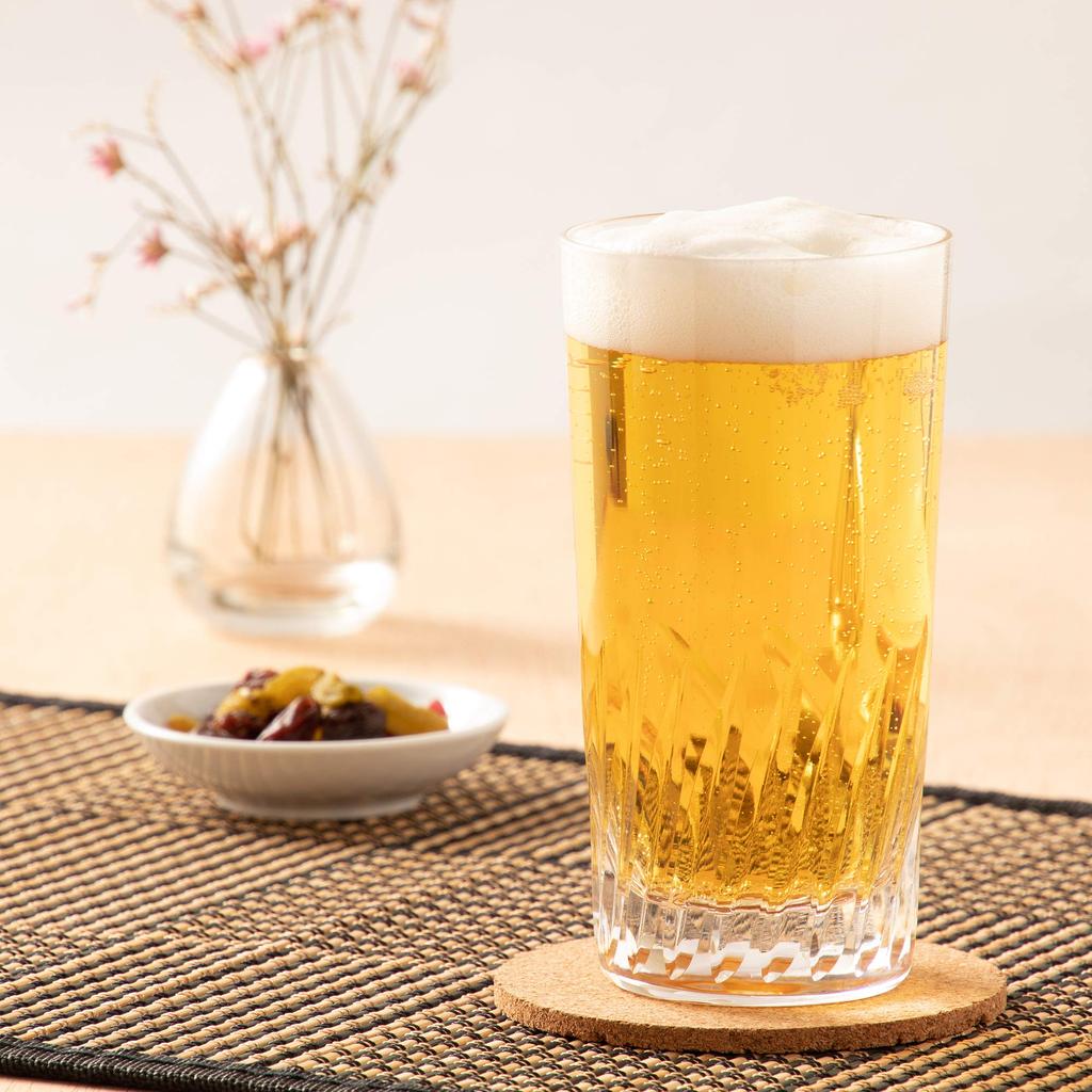 Toyo Sasaki Glass Tumbler Glass Knack Feather HS 10 Tumbler 305ml Set of 6 Made In Japan Dishwasher Safe Unbreakable Glass Cup Beer Glass Highball