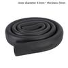 1.8M Sponge Rubber Pipe Black Waterproof Pipeline Holder Thermal Insulation Tubular Protective Sleeve For Air Conditioning