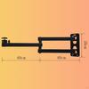 Mount Multifunctional Wall for Projectors with Iron Structure Foldable Rotatable Adjustable