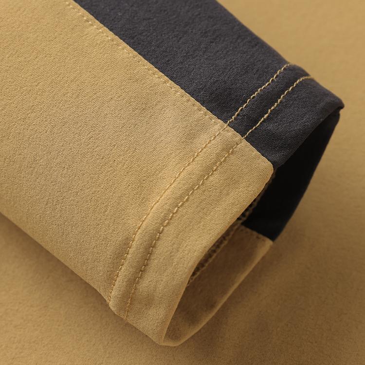 Under Armour Hiking Walking Outdoor Series Warm Casual Crew Neck Long Sleeve T-Shirt Men Tops Caramel 14312139-0026