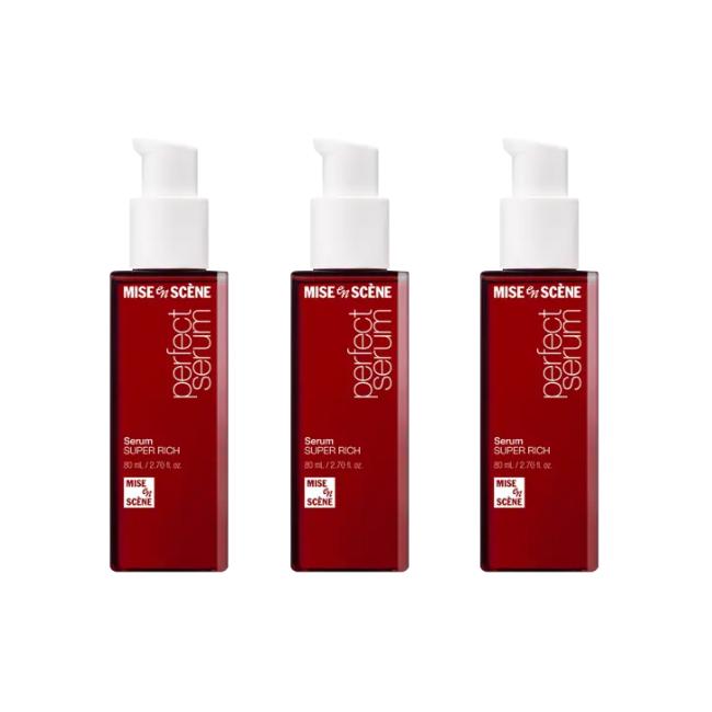 Mise-en-scène Perfect Serum ORIGINAL /STYLING /SUPER RICH /HYDRATING /ROSE PERFUME /MAGIC STRAIGHT (80 ml) (18 Options)