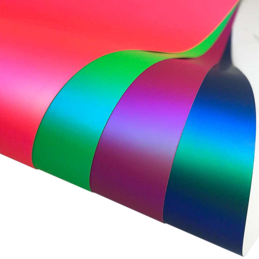 12 X 10inch Iridescent Adhesive Vinyl Sheet Film Sticker DIY Christmas Festival Party Wall Glass Cups Home Decoration For Cut