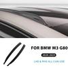 Carbon Fiber Roof Side Wing Spoiler for BMW M3 G80 M4 G82 2021-2022-2023-2024-2025 ABS Glossy Black Car Styling Auto Accessories