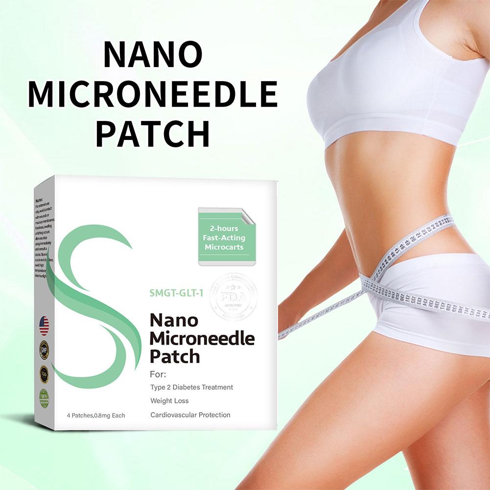 1/2/3Boxes Nano Micro Needle Plasters SMGT-GLP-1 Microneedle Plasters Firming Line Improvement Skin Care Patch For Fats Burning