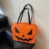 Bag Women New Halloween Super Hot Pumpkin Bag Funny Fun Ghost Shoulder Bag Large Capacity Tote Bag
