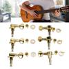 6PCS Metal Guitar Tuning Pegs Golden Tuning Machines Premium Guitar Tuning Key  Electric Guitars