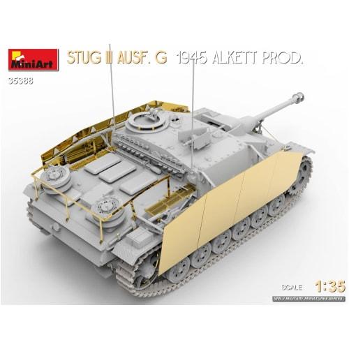 Miniart 1/35 scale German Sturmgesch?tz III Ausf. G, 1945, Alkett Plastic Model Kit MA35388