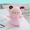 Cute Plush Lamb Toy Adorable Keychain Fluffy Bag Charm Perfect For Students