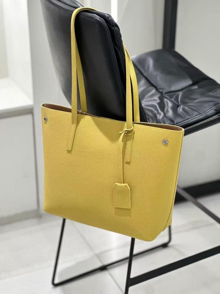 2025 High-End Genuine Leather Commuter Tote - Large Capacity Single Shoulder Women's Bag