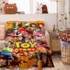 3D Printed Toy Story Cartoon Warm Soft Fluffy Blanket Suitable for Children and Adults, Sofa Bed Blanket Cover, Travel Gi