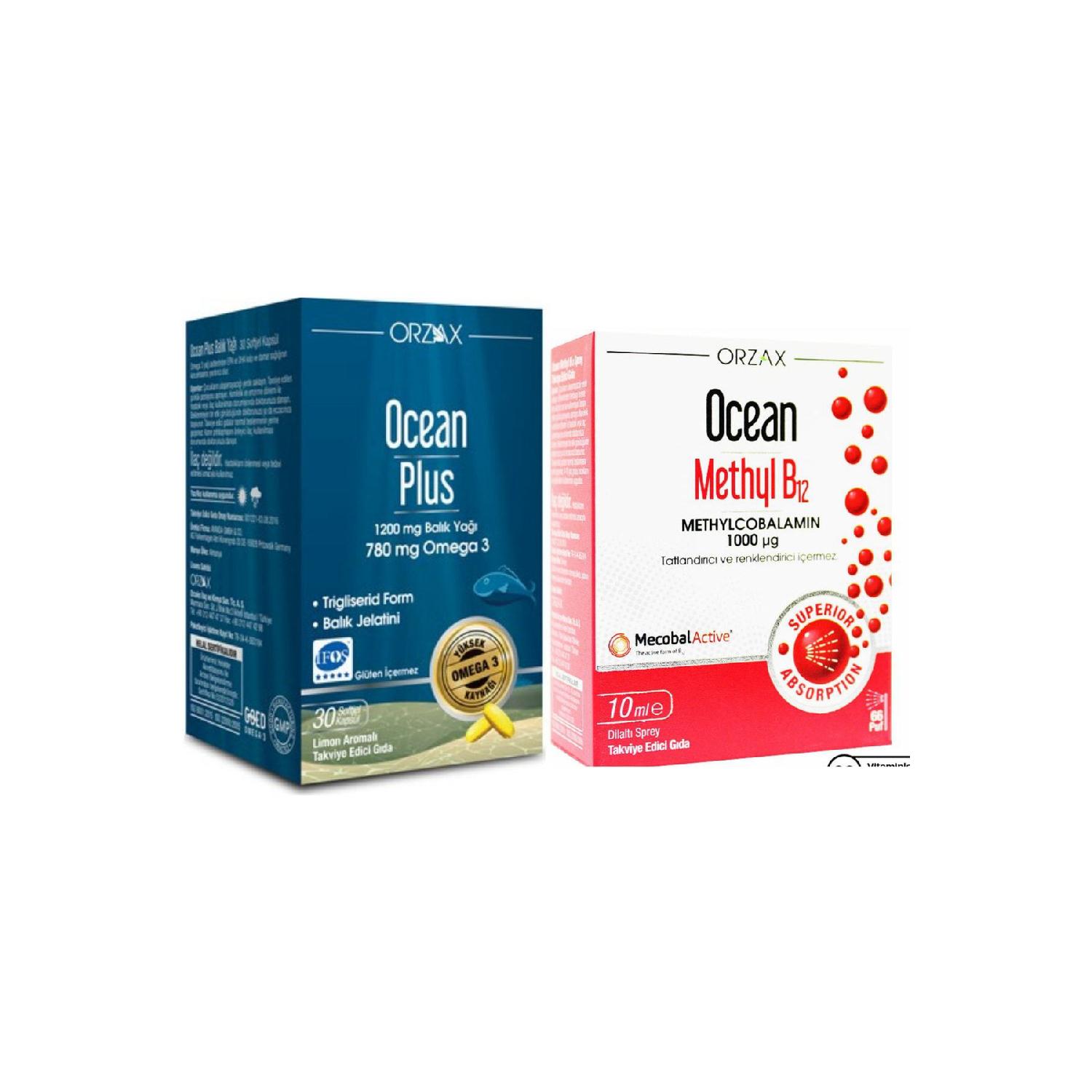 

Plus Omega 3 1200 Mg 30 Capsule Methyl B12 1000g Spray 10 Ml