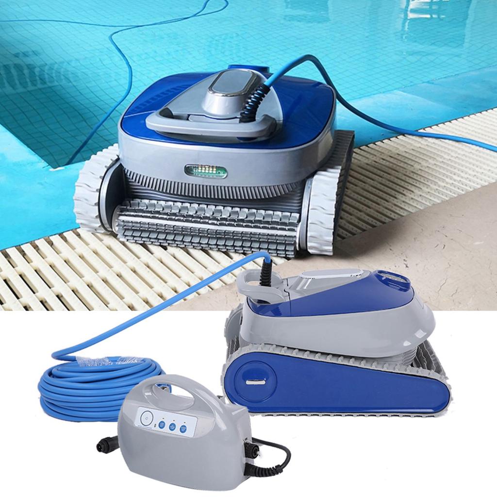 Wireless Remote Robotic Swimming Pool Cleaner Automatic Smart Underwater Pool Robot Vacuum Cleaner