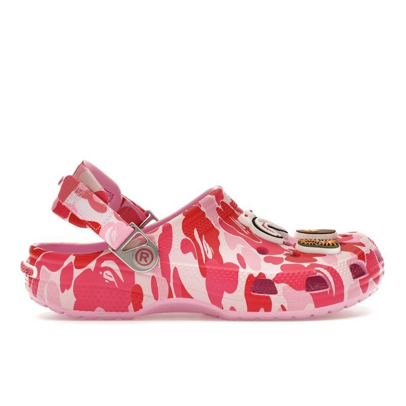 

Crocs BAPE x Classic Clog Kids ABC Camo - Pink Kids Sneakers 210285-6I2 28-29