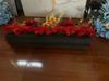 Large Silk Eucalyptus Flower Row for Wedding Aisle and Engagement Background Decoration
