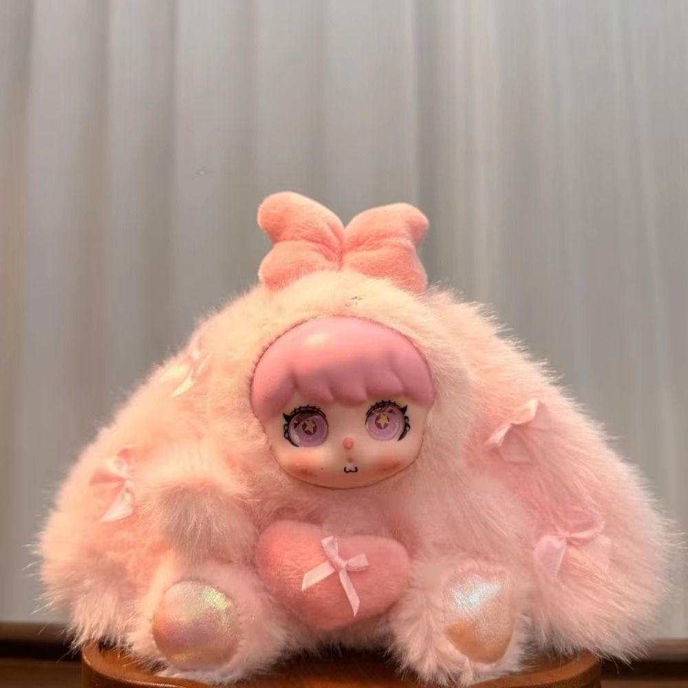 Bag Charm Vinyl Face Plush Toys Stuffed Animal Bunny Bag Pendant Backpack Decoration