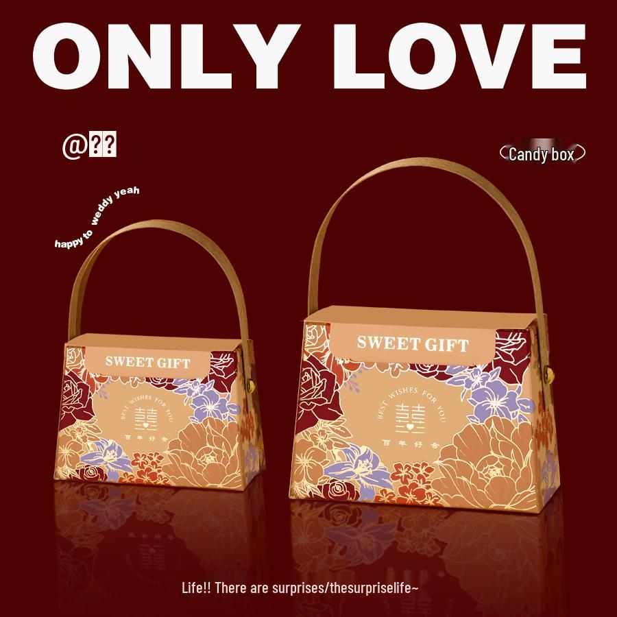 2025 Chinese Style Wedding Engagement Candy Box