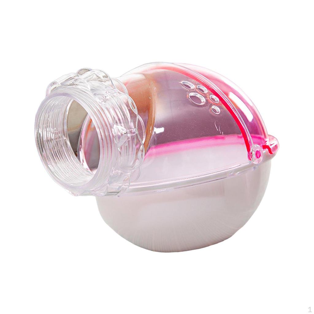 Hamster Sand Bath Bathtub External Cage Mounted Container Box Detachable Bathroom for Gerbil