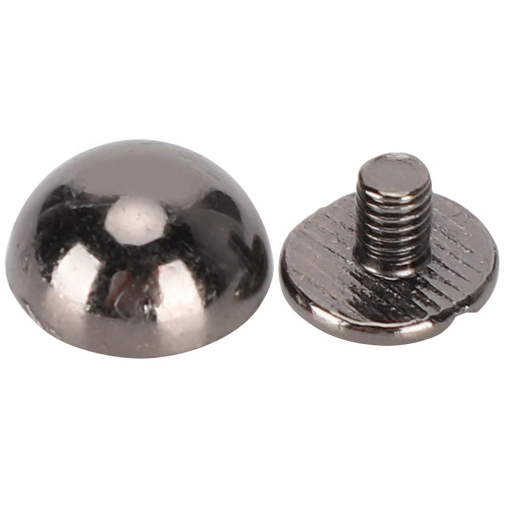 Mushroom Rivets Round Head Screw Dome DIY Stud Buttons for Bag Shoes Clothing Decor