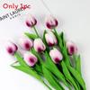 Pu Tulip Artificial Flowers For Wedding Decor Home Styling Props Photo